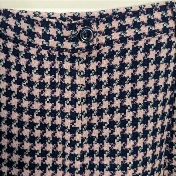 Vintage Pendleton Petite 100% Virgin Wool Houndstooth Pants - Picture 4 of 10
